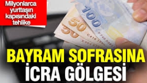 Bayramın acı tablosu: Mutfakta yangın, kapıda icra var