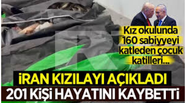 Çocuk katilleri! İran'daki kız okulu saldırısında 160 şehit oldu