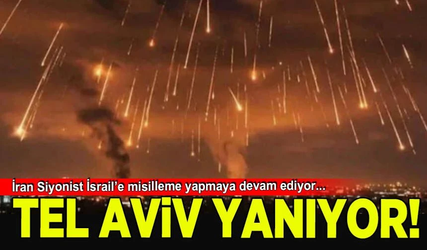 Demir Kubbe yetersiz kaldı: Tel Aviv yanıyor!