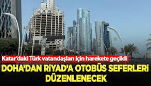 Doha'dan Riyad'a otobüs seferleri düzenlenecek