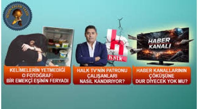 Haber kanallarının çöküşüne dur diyecek yok mu?