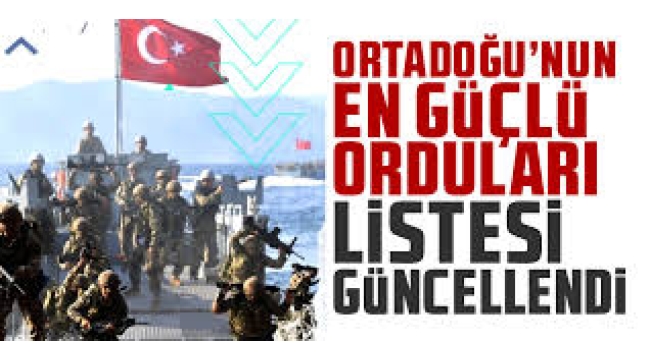 İşte Orta Doğu'nun en güçlü orduları