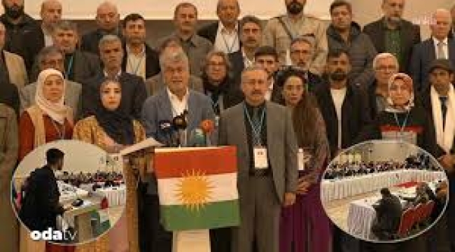 'Kürdistan' bayrağıyla ortaya çıktılar... Nedir bu 'Kürt Milli Platformu'