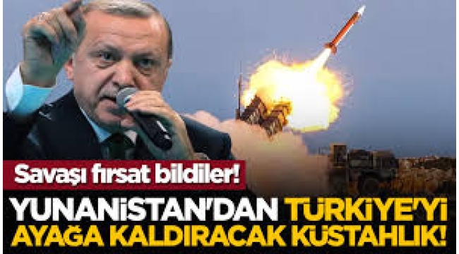 Savaşı fırsat bilen Yunanistan'dan alçak adım