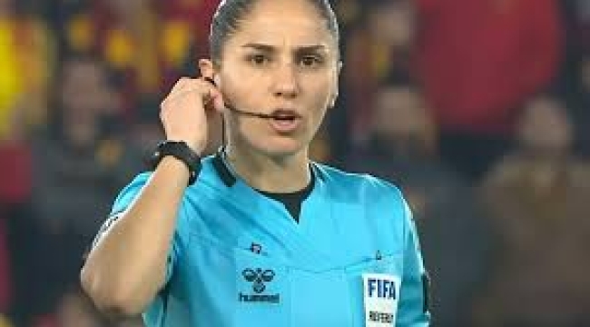 Süper Lig'in kadın hakemi: 'Çok basit, kararımda kalıyorum'