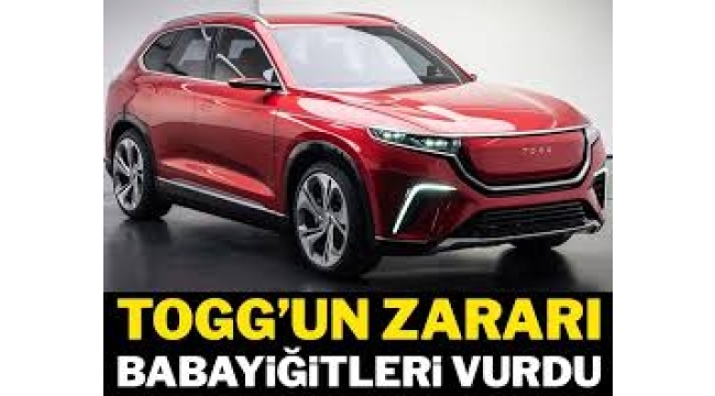 Togg'un devasa zararı ortaklarını vurdu!