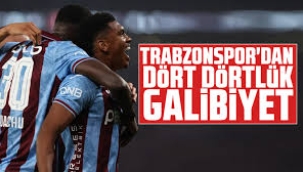 Trabzonspor'dan tarihe geçen galibiyet
