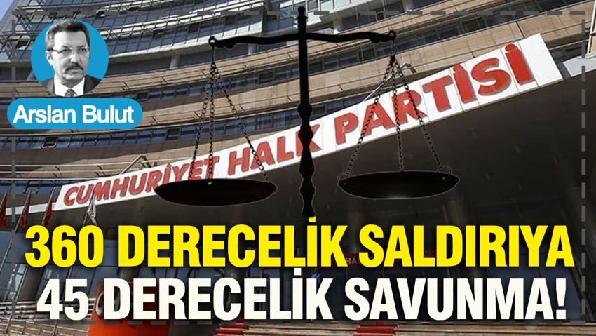 360 derecelik saldırıya 45 derecelik savunma