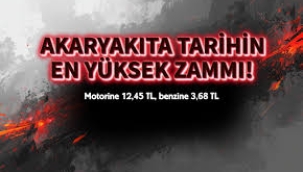  Akaryakıta Cumhuriyet tarihinin en büyük zammı geliyor