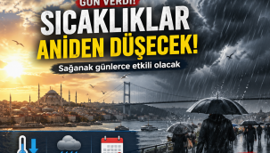 AKOM İstanbul için gün verdi! Sağanak günlerce sürecek