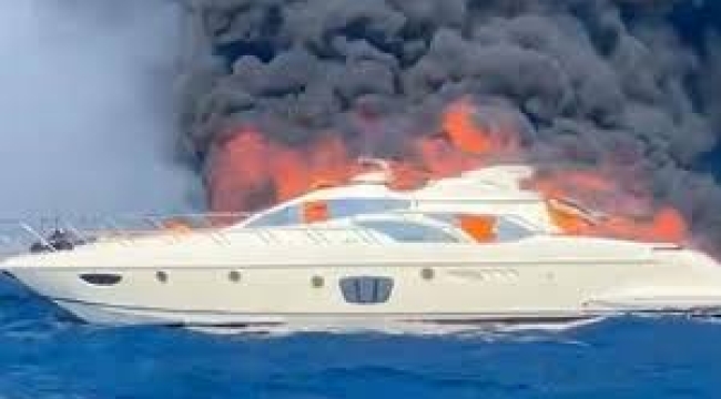 Bodrum'da yat yangınları şüphe uyandırdı