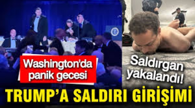 Donald Trump'a silahlı saldırı girişimi! Apar topar salondan çıkarıldı