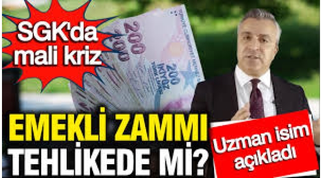 Emekli maaş zammı tehlikede mi? SGK'da mali kriz, Özgür Erdursun açıkladı