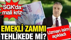 Emekli maaş zammı tehlikede mi? SGK'da mali kriz, Özgür Erdursun açıkladı