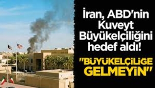 İran, Kuveyt'i hedef aldı! Kuveyt Bakanlıklar Kompleksi vuruldu