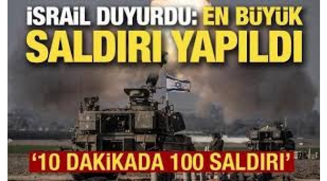 İsrail ateşkesi ilk günden bozdu! Lübnan'a 10 dakikada tam 100 saldırı