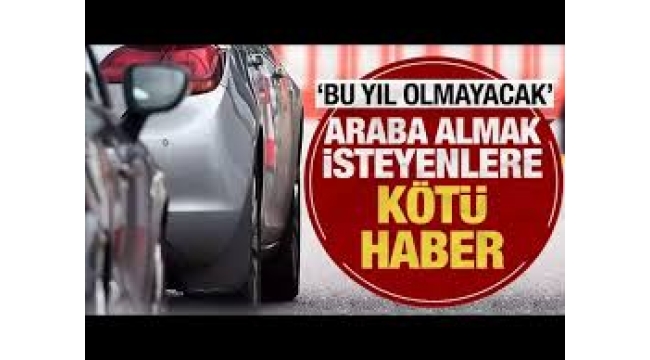 Sıfır araç almak hayal olmayabilir! 