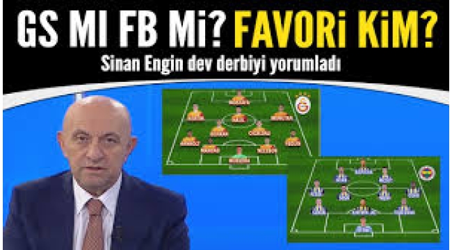 Sinan Engin şampiyonu ilan etti! Galatasaray mı Fenerbahçe mi?