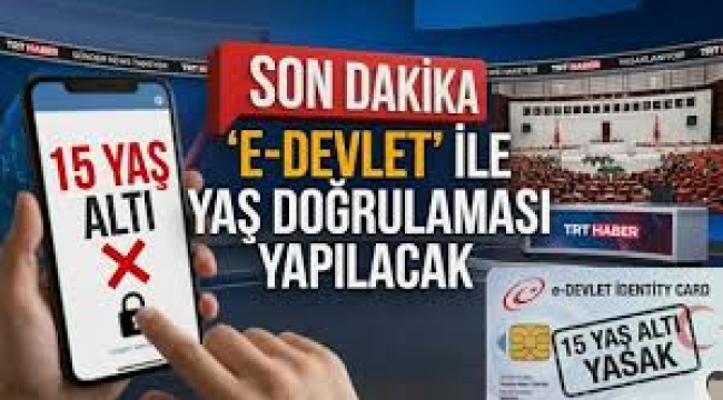 Sosyal medyada e-Devlet ile yaş doğrulama dönemi başlıyor.