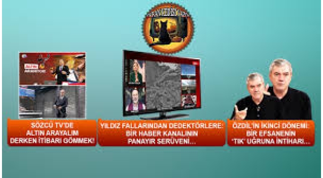 Sözcü TV'de altın arayalım derken itibarı gömmek!