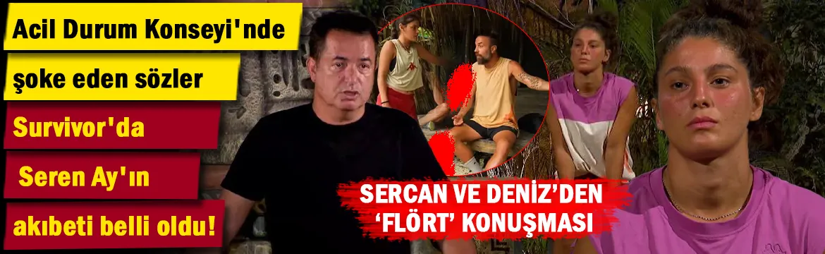 Survivor'da Seren Ay'ın akıbeti belli oldu! Acil Durum Konseyi'nde şok sözler