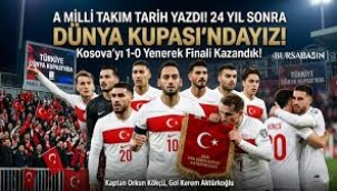Türkiye 24 yıl sonra Dünya Kupası biletini kaptı!