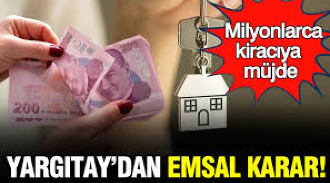 Yargıtay'dan emsal "depozito" kararı: Milyonlarca kiracıyı ilgilendiriyor