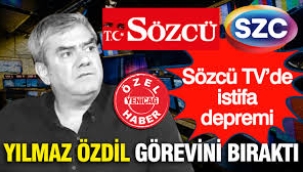  Yılmaz Özdil Sözcü'den istifa etti!