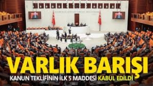 AK Parti'den varlık barışında son dakika değişikliği! Kanun teklifi kabul edildi…