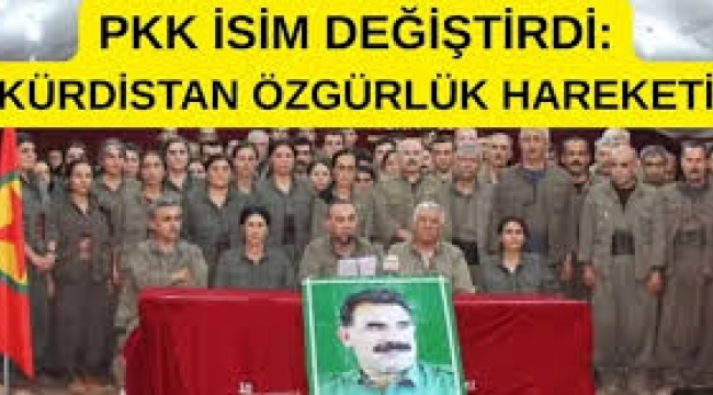 Bu kaçıncı: PKK adını yine değiştirdi