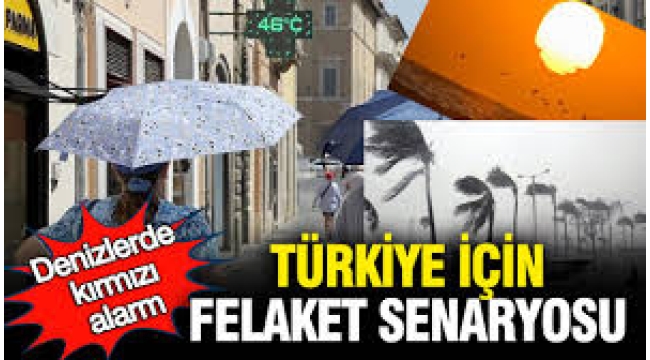 Denizlerde "kırmızı alarm": Türkiye için felaket senaryosu