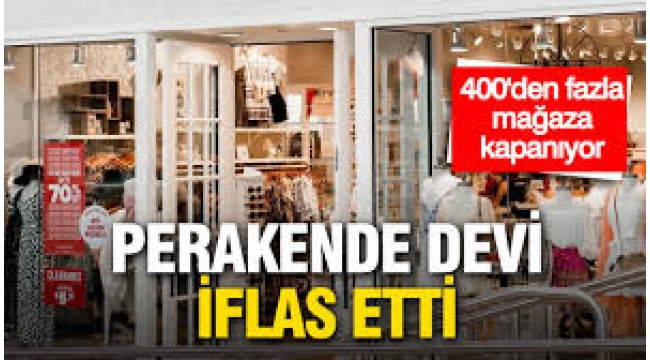 Gıda devi iflas etti! Sene sonuna kadar yüzlerce mağaza kapanacak
