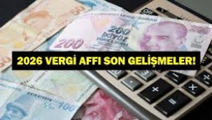Halkın gözü Meclis'te: Vergi affı