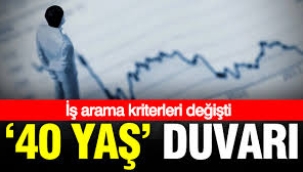 İş arama da: '40 yaş' duvarı