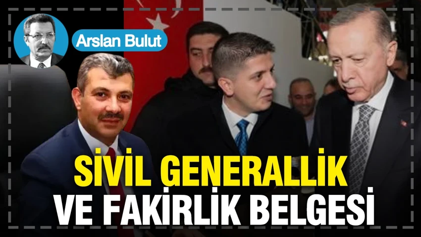 Sivil generallik ve fakirlik belgesi