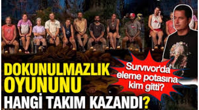 Survivor'da dokunulmazlığı hangi takım kazandı? 