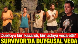 Survivor'da duygusal veda:
