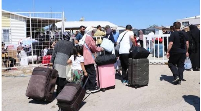 Bakanlık, gönüllü dönüş yapan Suriyeli sayısını açıkladı!