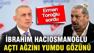 Erman Toroğlu sordu, TFF Başkanı Hacıosmanoğlu açtı ağzını, yumdu gözünü