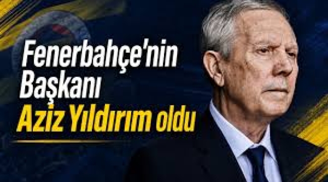 Fenerbahçe'de Aziz Yıldırım,  8 yılın ardından yeniden başkan oldu. 