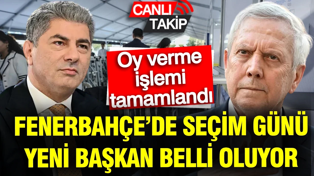 Fenerbahçe'de yeni başkan  belli oluyor