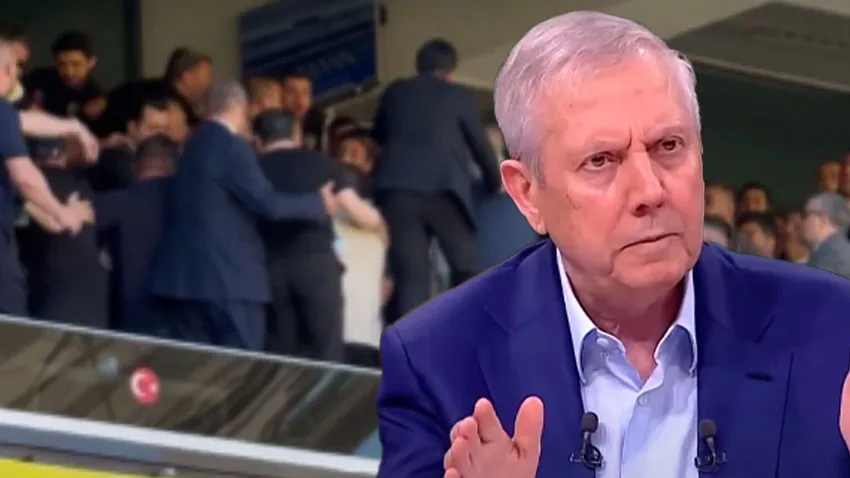 Fenerbahçe kongresinde kavga çıktı! Aziz Yıldırım zor ayrıldı