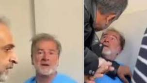 Gazeteci Burhan Akdağ saldırıya uğradı; kızı Aslıhan o anları kayda aldı