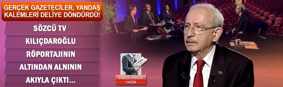 Gerçek gazeteciler, yandaş kalemleri deliye döndürdü!