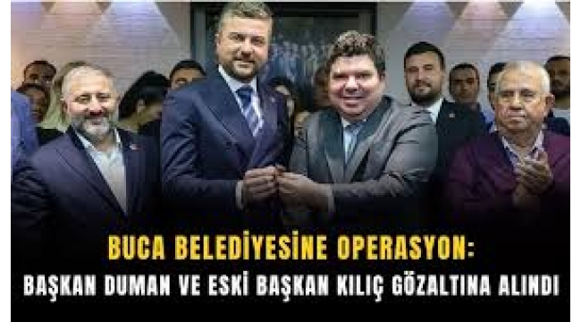 İzmir'de Buca Belediyesi'ne operasyon! CHP'li başkan Görkem Duman gözaltında…
