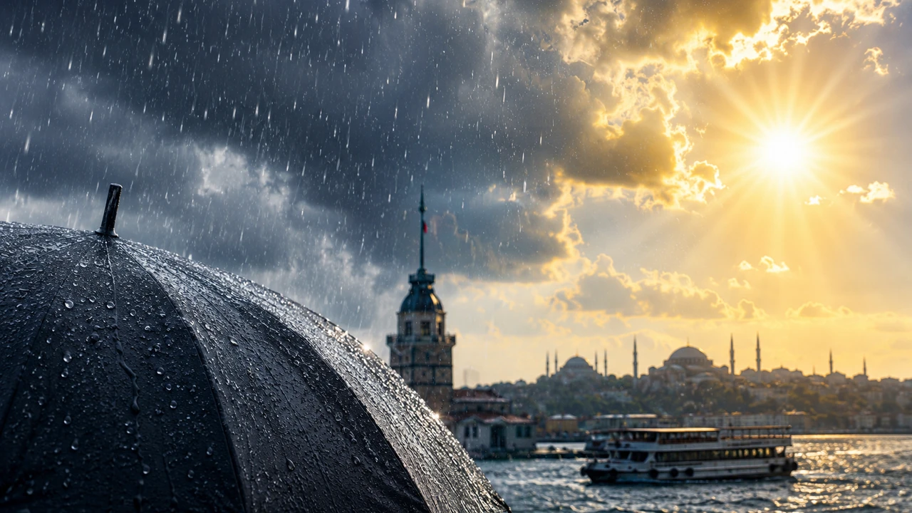 Meteoroloji tarih verdi! İstanbul dahil birçok ilde 4 gün sürecek sağanak yağış başlıyor