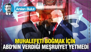 Muhalefeti boğmak için ABD'nin verdiği meşruiyet yetmedi