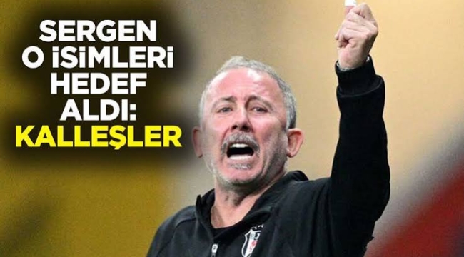 Sergen Yalçın'dan eski takım arkadaşlarına sert çıkış: 'Ayıp, utanın... Kalleşler bunlar'