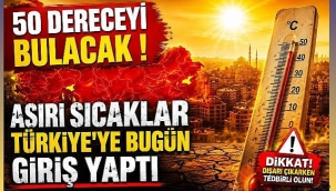 Sıcak hava dalgası Türkiye' de