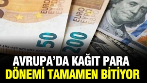 Avrupa'da kağıt para dönemi tamamen bitiyor: Tarih verildi